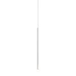 Lampa wisząca LOYA P0461-01A-S8S8 Zuma Line BIAŁA tuba 50 cm średnica 3.2 cm - 3