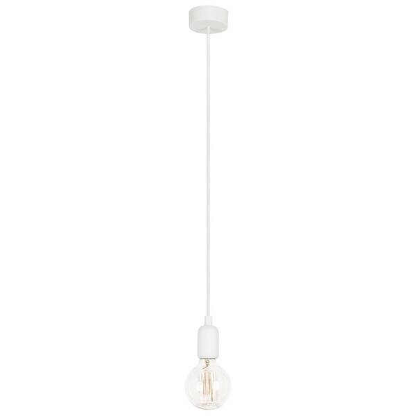 Lampa wisząca SILICONE 6403 Nowodvorski Pojedynczy zwis wykonany z silikonu biała