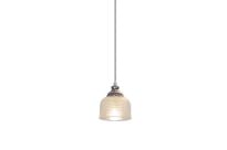 Lampa wisząca MORA AZ2109 Azzardo   Minimalistyczny pojedynczy zwis metalowa podstawa i szklany klosz - 3