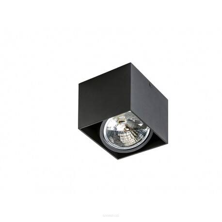 Lampa sufitowa plafon ALEX  AZ1358 Azzardo Geometryczna wykonana z aluminium czarna