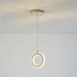Lampa wisząca zwis z kryształkami GIRONA złota LED Zuma Line MD3713-1-3GT - 5