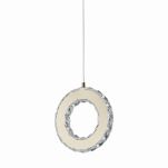 Lampa wisząca zwis z kryształkami GIRONA złota LED Zuma Line MD3713-1-3GT - 2