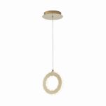 Lampa wisząca zwis z kryształkami GIRONA złota LED Zuma Line MD3713-1-3GT - 4