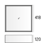 Oprawa natynkowa SOLID AREA 4.0 LABRA 3.1252 Geometryczna - 3