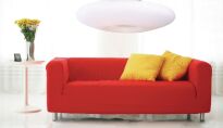 Lampa sufitowa plafon PIRES 50  AZ0280 Azzardo Nowoczesna w kształcie spodka biała średnica 50 cm - 2