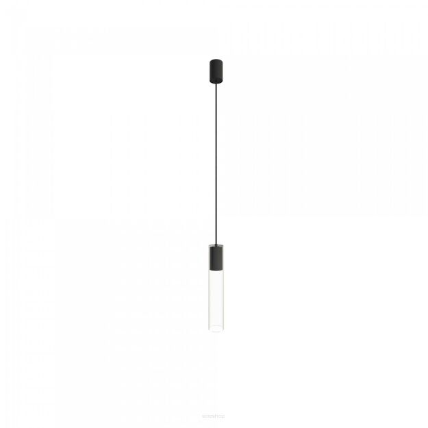 Lampa wisząca Cylinder L GU10 czarna 7864