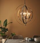 Lampa wisząca ORBIT 107941 Markslojd 3 pierścienie NDUSTRIALNA antyczny brąz - 3