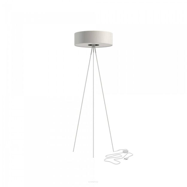 Lampa podłogowa Cadilac III 3xE27 biała 154cm 7990