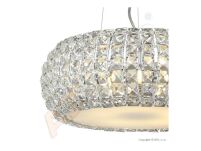 Lampa wisząca SOPHIA 3 AZ0520 Azzardo Zjawiskowa otoczona kryształkami od dołu osłoniona matowym szkłem - 2