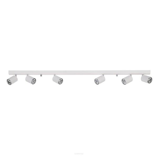 Lampa sufitowa EYE SPOT 6607 Nowodvorski Listwa 6 REGULOWANYCH TUB BIAŁA