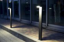 Lampa stojąca zewnętrzna KARO KR-580 SU-MA nowoczesna forma LED  - 4