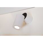 Lampa sufitowa plafon LINO AZ1479 Azzardo Techniczna łamana tuba BIAŁA - 2