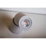 Lampa sufitowa plafon LINO AZ1479 Azzardo Techniczna łamana tuba BIAŁA - 4