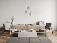 Lampa wisząca Torno PND-40813-3R-HBR Italux - 2