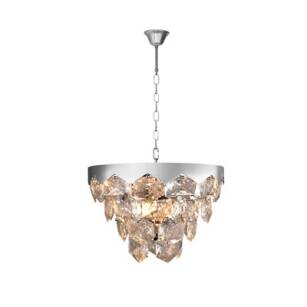 Lampa wisząca GRACE chrom 6lt MILAGRO ML5993 