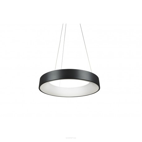 Lampa wisząca  SOVANA PENDANT 80 CCT AZ3449 Wykonana w stylu nowoczesnym w kształcie pierścienia czarna