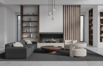 Lampa wisząca Torno PND-40813-5R-HBR Italux - 2