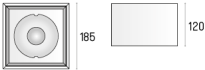 Oprawa natynkowa SOLID Lightbox 185.1 NT 3.1086 LABRA LED różne opcje  - 3