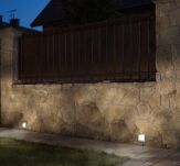 Kinkiet zewnętrzny do zabudowy MUR LED INOX D 04 SU-MA KWADRATOWY LED - 5