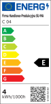 Kinkiet zewnętrzny do zabudowy MUR LED INOX D 04 SU-MA KWADRATOWY LED - 3