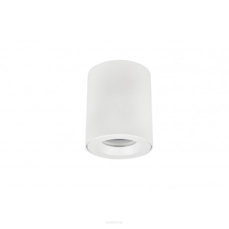 Lampa sufitowa ARO AZ2559 Azzardo Techniczna tuba o wysokości 10 cm IP54 BIAŁY