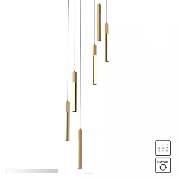 MD4768-6-3BMT ELIOT LAMPA WISZĄCA CZARNA-DREWNO/BLACK-WOOD ZUMALINE