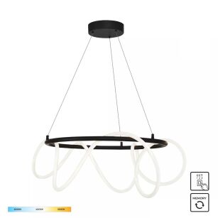 20006PL-BK BALBO LAMPA WISZĄCA CZARNA/BLACK ZUMALINE