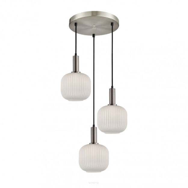 Lampa wisząca Penzi PND-31981-3S-SC-WH Italux