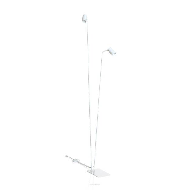 Lampa podłogowa Mono II 2xGU10 biała 212cm 7705