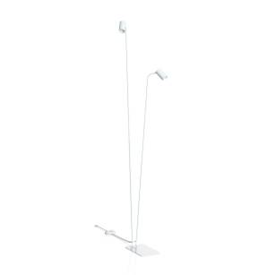 Lampa podłogowa Mono II 2xGU10 biała 212cm 7705