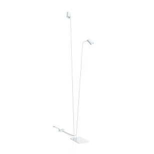 Lampa podłogowa Mono II 2xGU10 biała 212cm 7705