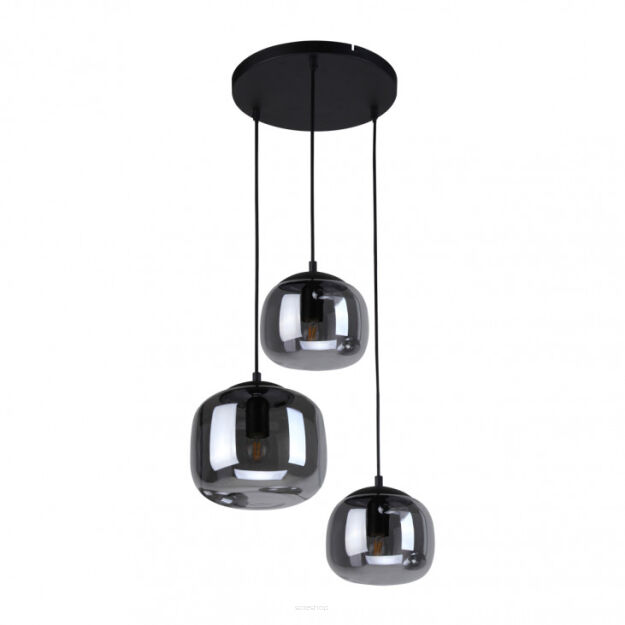 Lampa wisząca Calto PND-67705-3-BK-SG Italux