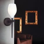 Lampa ścienna IZZA WALL  AZ0099 Azzardo Nowoczesna kielichowa  biała  - 2