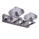 Kinkiet RUBIC 2 WALL AZ0491 Azzardo Stylowa i elegancka lampa ścienna z akrylowymi kloszami - 2