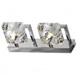 Kinkiet RUBIC 2 WALL AZ0491 Azzardo Stylowa i elegancka lampa ścienna z akrylowymi kloszami - 3