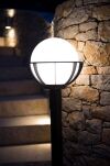 Lampa zewnętrzna stojąca latarnia KULE Z KOSZYKIEM 250 K 5002/2/KPO 250 SU-MA   - 2
