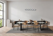 Lampa wisząca Sevil PND-34403-5-BK Italux - 2