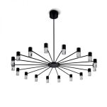Lampa wisząca GALILEO 0051.31 Vivida International Czarna nowoczesna  - 3
