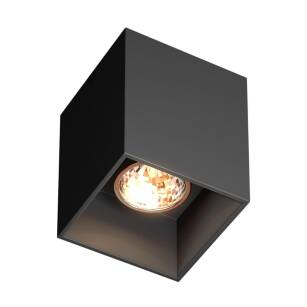 Lampa sufitowa SQUARE 50475-BK Zuma Line Techniczna czarna kostka