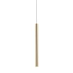 Lampa wisząca LOYA P0461-01A-K4K4 Zuma Line Błyszczący złoty tuba 50 cm średnica 3.2 cm - 3