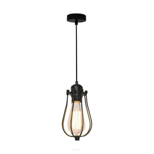 Lampa wisząca HORTA P14030C ZumaLine Druciany ażurowy klosz 