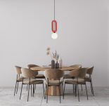 Lampa wisząca Masso PND-59839-1-RED Italux - 2