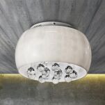 Plafon lampa sufitowa  QUINCE TOP AZ0701 Azzardo Zachwycająca gustowna z wydobywającymi się kryształkami - 2