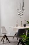 Lampa wisząca ARCTURUS czarna zwisy 7x G9- P0574-07F-SDFZ Zuma Line - 4