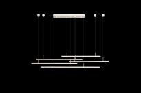 Lampa wisząca MERLO AZ3185 Azzardo Nowoczesna modna kompozycja biała LED - 2