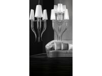 Lampa wisząca DIABLO 3 BIG AZ1232 Azzardo Imponująca niezwykła forma 6 źródeł światła biała - 4