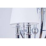 Lampa wisząca DIABLO 3 BIG AZ1232 Azzardo Imponująca niezwykła forma 6 źródeł światła biała - 5