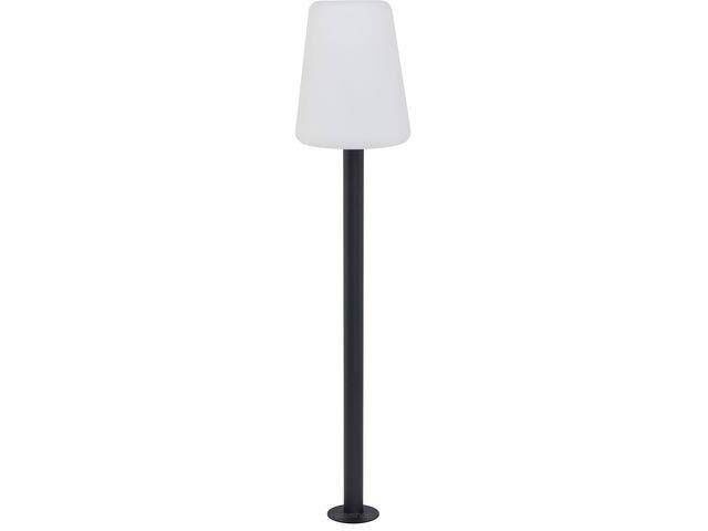 Lampa stojąca zewnętrzna Galaxy E27 biało/czarna 128cm IP44 9246