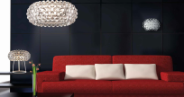 Lampa stołowa/biurkowa ACRYLIO TABLE AZ1099 Azzardo Efektowna ozdobiona kryształowymi kamyczkami  - 3