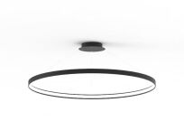 Lampa wisząca CIRCLE 110 ZumaLine LA0722/1 CZARNE Koło o średnicy 110 cm  - 2